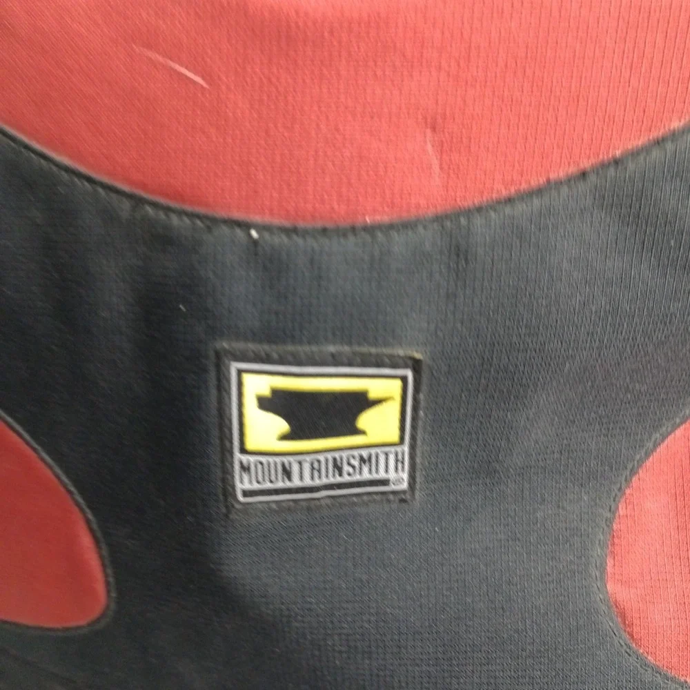 Mountainsmith Bike Cube Deluxe Cycling Gear Bag Red Black Organizer